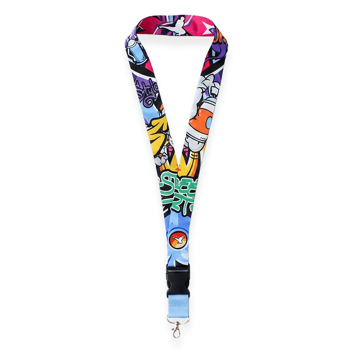 Graffiti Pin Lanyard - image 1 of 4